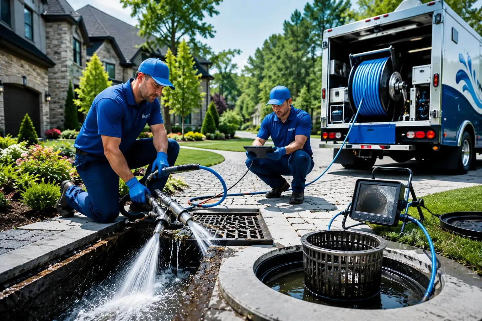 Local outdoor drain cleaning professionals in Wesley Chapel, FL
